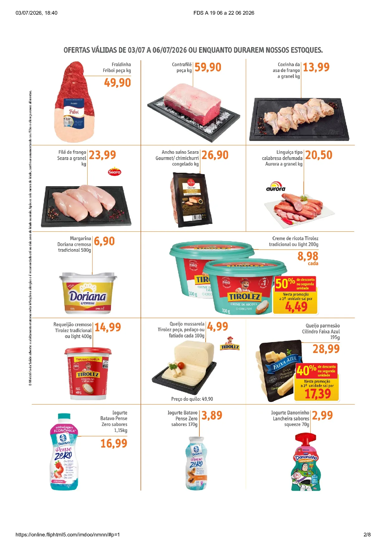 Ofertas do Sonda Supermercados